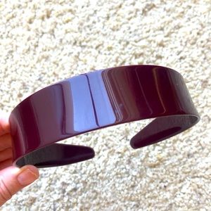 Miu Miu Purple Plastic headband